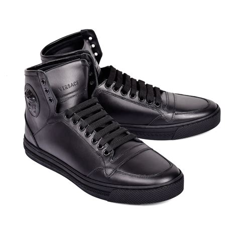 versace designer tops|versace high top sneakers.